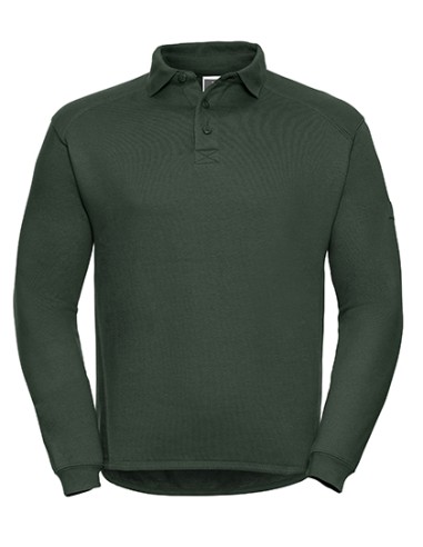 RUS-0R012M0-Heavy Duty Workwear Collar Sweatshirt